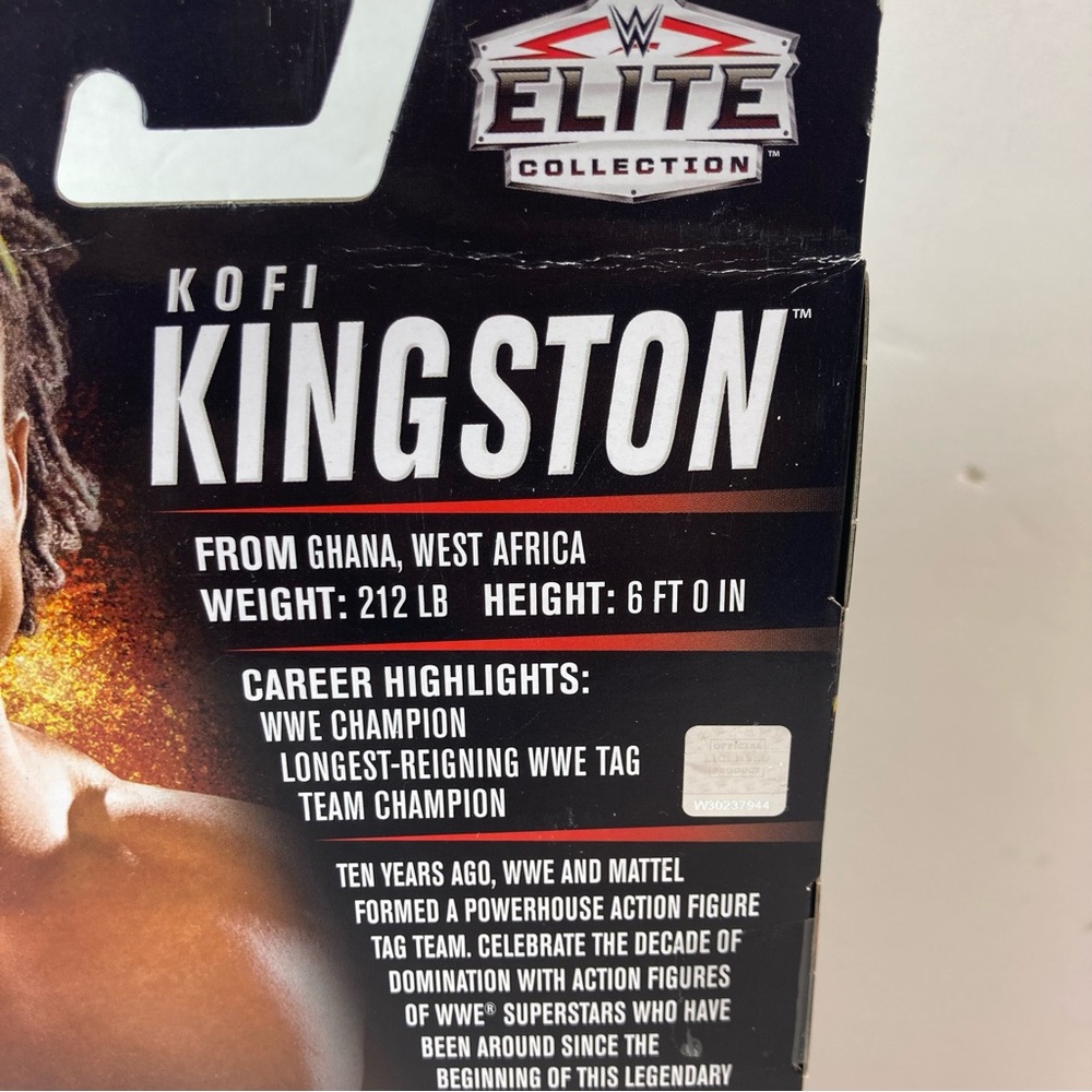 WWE Elite Decade Of Domination Kofi Kingston Mattel Action Figure New 2020 - Picture 9 of 16